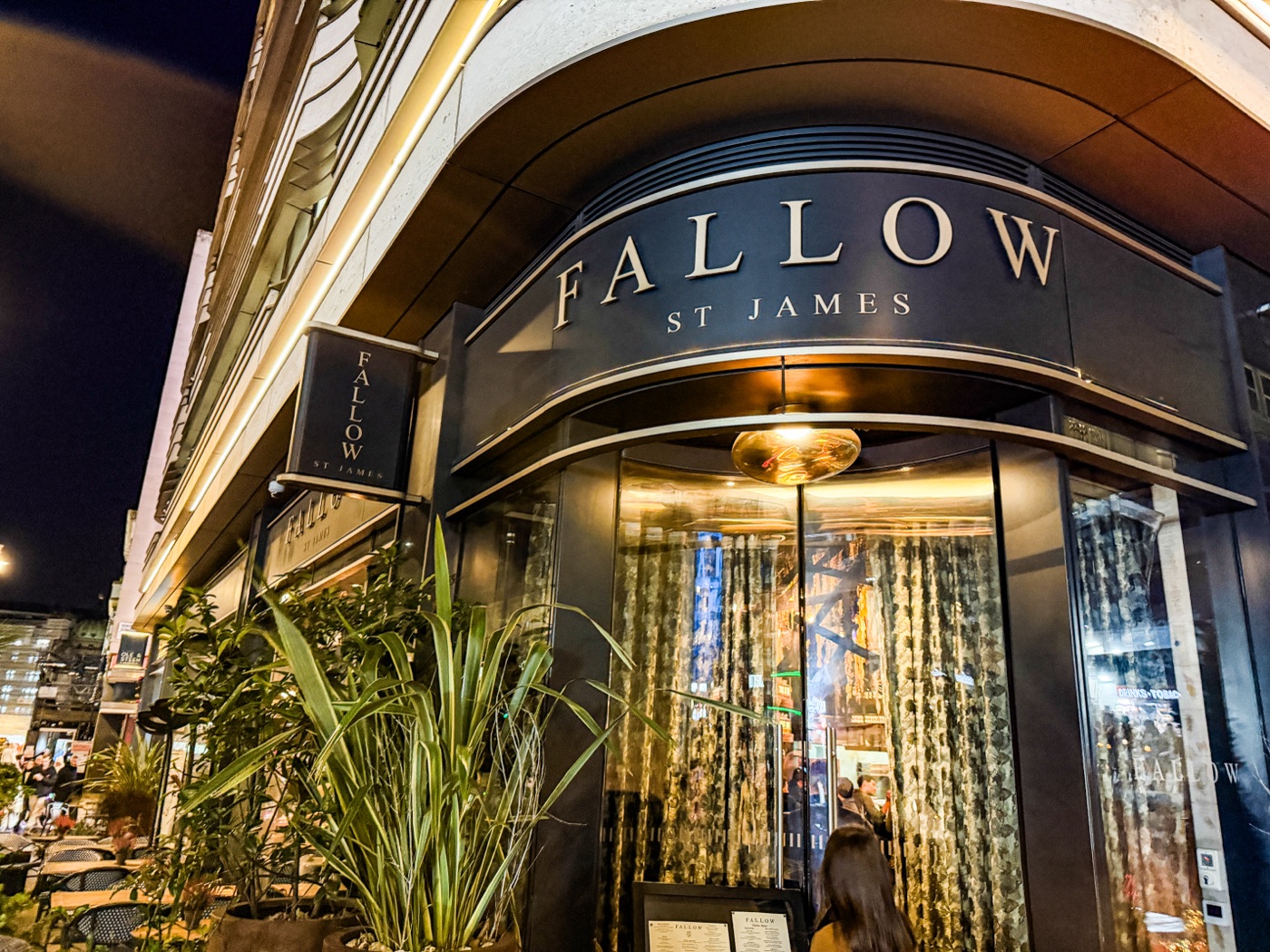 Fallow, St James’s, from the street.